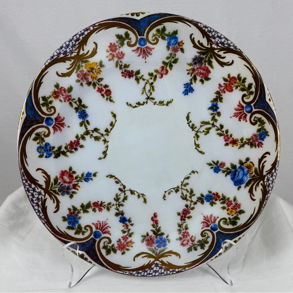 Wallace Collection London Tin Metal Plates - Set of 36 Dinner Plates!